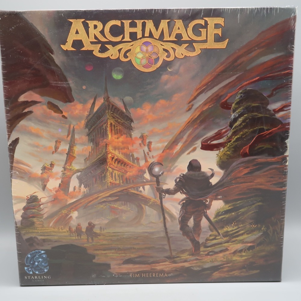 Archmage Board Game by Starling Games Fantsy Tim Heerema New